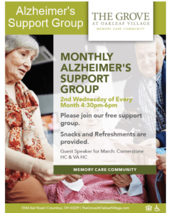 Grove March ALZ Support Group